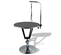 Tavolo Da Toelettatura Per Animali Domestici, Tavolo Da Toelettatura Con Sollevamento Idraulico Girevole A 360° Per Cani E Gatti, Tavolo Da Toelettatura Regolabile Con Braccio Cappio Per Fare Il Bagno