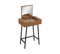 Tavolo da Trucco HOMCOM IT83D-002V00ND - 24", LED, antiappannamento, integrazione app