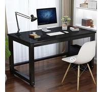 Tavolo da Ufficio Robusto Scrivania PC Moderna Multifunzionale Scrivania da Ufficio e Casa piano ampio e lineare Design Moderno for Computer,Ufficio,Studio and Soggiorno(C2,55L x 31.5" W(140x80cm))