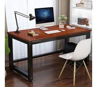 Tavolo da Ufficio Robusto Scrivania PC Moderna Multifunzionale Scrivania da Ufficio e Casa piano ampio e lineare Design Moderno for Computer,Ufficio,Studio and Soggiorno(B2,55L x 27.5" W(140x70cm))