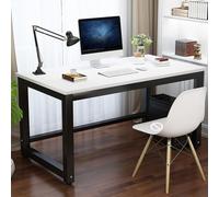 Tavolo da Ufficio Robusto Scrivania PC Moderna Multifunzionale Scrivania da Ufficio e Casa piano ampio e lineare Design Moderno for Computer,Ufficio,Studio and Soggiorno(A2,63L x 31.5" W(160x80cm))
