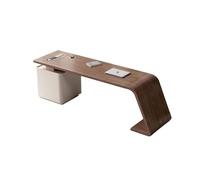 Tavolo Da Ufficio Scrivania in legno massello di noce Grande scrivania in stile nordico cinese leggero Tavolo da studio moderno di lusso Scrivania for computer for camera da letto di casa Scrivania Co