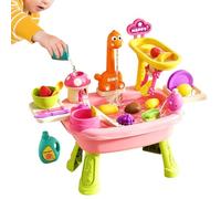 Tavolo D'Acqua Per Bambini Da Esterno - Con Rubinetto E Set Cibo Gioco Dinosauro | Tavolo D'Acqua E Giochi Da Piscina Estivi | Per Bambini 3+ Anni, Prescolari, Spiaggia, Giardino, Piscina, Sviluppo Co