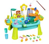 Tavolo d'acqua per il bambino, Gioco all'aperto con pompa elettrica, gioco educativo di sensoriale 3-8 Anni Casa Giardino Viaggio Piscina