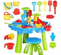 Tavolo d'acqua Woopie 2 in 1 con sedia parco acquatico con delfino