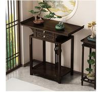 Tavolo d'altare in bambù for la casa, mobiletto buddista cinese con cassetti, mobiletto for offerte for santuario del Dio della ricchezza for l'arredamento della casa(100x33x100cm/39.4x13.0x39.4in)