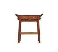 Tavolo D'altare Tavolo for incenso in legno massello di santuario in stile cinese con cassettiera, tavolo consolle, tavolo espositore for piccoli ornamenti spaziali Mandir Per La Casa(S:80*35*81cm)