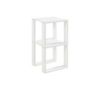 Tavolo d'appoggio - HELLOSHOP26 - Modello 03_0010900 - Bianco - 55 x 30 x 30 cm - Montaggio facile