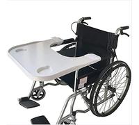 Tavolo del vassoio for sedie a rotelle, tavolo da sedia a rotelle staccabile vassoio con 2 tazze, tavolo da pranzo for sedie a rotelle, accessori for tavolo del vassoio portatile for pazienti e anzian