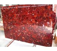 Tavolo di lusso in agata | Tavolino da ristorante in agata con look reale | 45,7 x 45,7 cm | Pannello da parete in agata con look moderno e lussuoso