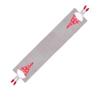 Tavolo di Natale per runner Babbo Natale per gambe elfo 212 cm rosso Natale