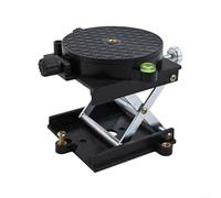 Tavolo di sollevamento del router in alluminio 90x90mm, regolabile 39-96mm Altezza Fine Tuning Dispositivo a vite per Livella a Spirito Incisione Macchina per la lavorazione del legno
