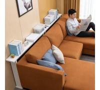 Tavolo dietro il divano Tabella di ingresso stretta personalizzabile per ingresso/foyer, Facile montaggio scaffale stretto da letto con strumenti, Tra divano e parete(Color 3,47x6x29.5in/120x15x75cm)