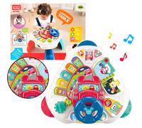 Tavolo educativo interattivo con volante colorato