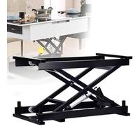 Tavolo Elettrico di Sollevamento della Forbice 100KG con la Piattaforma idraulica Regolabile a Distanza e di Altezza per Le fabbriche di Magazzini, Carrello di movimentazione del Materiale Resistente