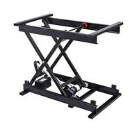 Tavolo elevatore elettrico a forbice con telecomando cablato, capacità di 79,8 kg, piattaforma di sollevamento resistente per casa e mobili fai da te