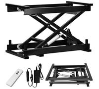 Tavolo elevatore elettrico a forbice, tavolo da pranzo e tavolino regolabile, postazione di lavoro telecomandata, scrivania per computer, capacità di peso 50 kg, piattaforma elevatrice versatile