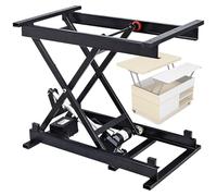 Tavolo elevatore elettrico regolabile con controllo cablato, capacità di carico 500 kg, altezza 680 mm, pieghevole per una facile conservazione, resistente ai graffi e anti-deformazione per una