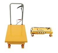 Tavolo Elevatore, Elevatore a Forbice, Carrello Idraulico, Carrello Elevatore Pieghevole, Piattaforma Elevatrice, per Movimentazione e Trasporto di Materiali,500kg