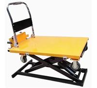 Tavolo elevatore idraulico per camion, carretto a mano portatile con piattaforma di sollevamento, cric per veicoli di trasporto per un facile carico e scarico, capacità elevata
