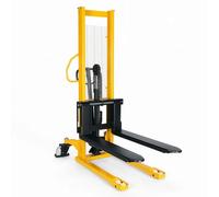 tavolo elevatore Impilatore idraulico manuale da 1500 kg e 115 cm con rilascio della maniglia forca for la logistica