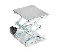 Tavolo Elevatore Manuale Da Laboratorio, Tavolo Elevatore In Acciaio Inossidabile, Piattaforma Elevatrice Con Livellamento Regolabile In Altezza, Cric Da Laboratorio Portatile(250 * 250mm)