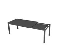 Tavolo estensibile Alluminio Antracite 160/220x90 cm ESTERNO VERANDA GIARDINO