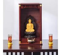 Tavolo For Altare Del Santuario, Tavolo For Pooja, Statua Del Buddha Guan Gong Guanyin, Piedistallo For Il Culto, Tavolo For Puja, Altare For Meditazione, For Soggiorno, Studio, Ufficio O Sala Da Tè.