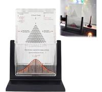 Tavolo Galton Board,Ispira La Curiosità E Migliora L'Apprendimento,Modello Di Esperimento Dimostrativo Efficace Della Legge Statistica Per L'Insegnamento In Laboratorio Fisica Scolastica(Black)