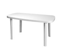 TAVOLO GARDEN OTELLO 136X82XH72CM BIANCO