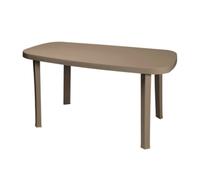 TAVOLO GARDEN OTELLO CM.136X82X72H TORTORA 1 PZ