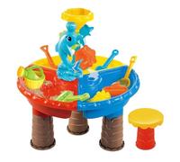 Tavolo Giochi Acquatici per Bambini | Tavolo Acqua e Sabbia per Bambini con Accessori - Giochi Educativi Sensoriali Interattivi per Interno Esterno Giardino Spiaggia e Piscina