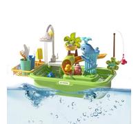 Tavolo Giochi Acquatici Sensoriale attività Educative | Interattivo per Apprendimento ed Esperienza Sensoriale Sviluppa Competenze di Coordinazione Manuale per Esterno