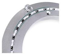 Tavolo girato, Cuscinetto for giradischi rotondo in metallo alluminio resistente Lazy Susan, cuscinetto for rotante a 360°(32 inches (800mm))