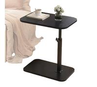 Tavolo girevole a 360 gradi - Scrivania, , supporto per computer portatile | Spazio per camera da , soggiorno, sala studio, comodino sottile, scrivania portatile, girevole regolabile
