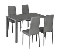 TAVOLO HOMCOM Con 4 Sedie IT835-255V00GY
