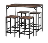 TAVOLO HOMCOM Con 4 Sgabelli IT835-337