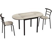 TAVOLO HOMCOM Con 4 Sgabelli IT835-644