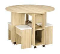 TAVOLO HOMCOM Con 4 Sgabelli IT835-927V00AK