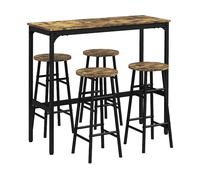 TAVOLO HOMCOM Con 4 sgabelli IT83A-048V81RB