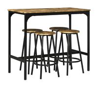 TAVOLO HOMCOM Con 4 Sgabelli Per Bambini IT835-890V00RB