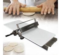 Tavolo In Acciaio Inossidabile Commerciale Top Croissant Pasta Laminator - Spessore Regolabile Per Pizza, Pasticceria | Sheeter A Rulli Di Pasta Manuale, Pasta Pieghevole Rotolatura 300 Model