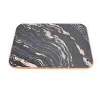 Tavolo in Legno Massello RV Rivestimento Durevole per la Sala Pranzo con Yacht per 23.23x15.35in (BLACK)