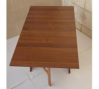 TAVOLO PIEGHEVOLE RICHIUDIBILE LEGNO FORMICA SALVASPAZIO 75x140 NOCE 4 2023