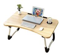 Tavolo in legno universale pieghevole portatile per laptop 60 cm