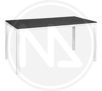 TAVOLO IN METALLO E PVC STINTINO 156x78 CM. PAPILLON