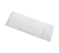Tavolo in PVC per runner con motivo intrecciato resistente al calore, decorazione per tavolo da pranzo in stile nordico (argento)