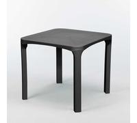 Tavolo in resina da esterno effetto rattan Olè Grandsoleil