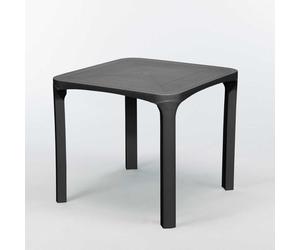 Tavolo in resina da esterno effetto rattan Olè Grandsoleil