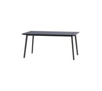 TAVOLO IN RESINA METALEA CM.146X87 BRONZO